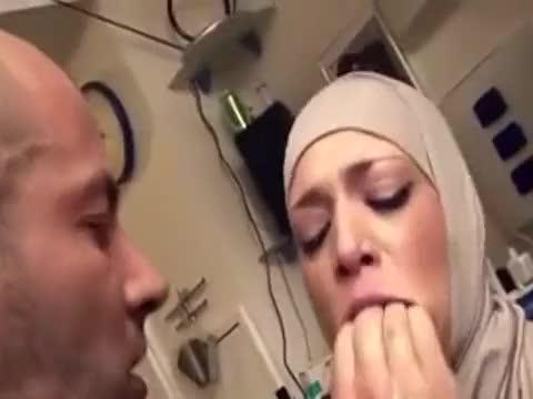 Algerian loves french cock in her tide ass hole
