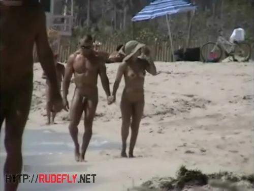 Nude beach voyeur spy cam video